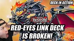 Yu-Gi-Oh! RED-EYES LINK DECK IN ACTION! FIRST TURN UNBREAKABLE BOARD! RED-EYES COMBO (YGOPRO 2018)