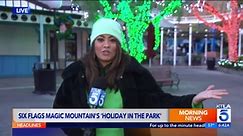Six Flags Magic Mountain's 'Holiday in the Park' preview