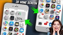Get 3D Home Screen On Any iPhone || How to Enable 3D Home Screen On iPhones ||