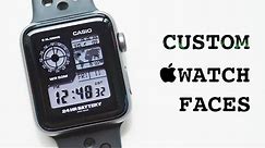 How To Install Custom Apple Watch Faces | Clockology Tutorial | Hermès, Casio, Rolex watch faces