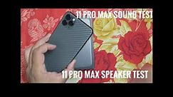 iPhone 11 Pro Max Speaker Test Sound Test Volume Test Audio Test Full HD 1080p