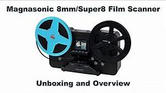 Magnasonic 8mm/Super 8 Movie Film Scanner Unboxing and Overview | Is it better than the Kodak Reelz?