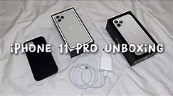 iPhone 11 Pro 256gb | aesthetic unboxing