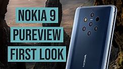 Five Rear Cameras! Nokia 9 Pureview First Look | MWC 2019