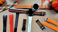 Best Straps/Bands for the Samsung Galaxy Watch4/Watch4 Classic! Compatible with Watch 5/5 Pro too!