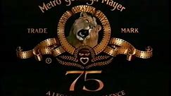 Metro Goldwyn Mayer 75th Anniversary Logo (1999, no text animation)