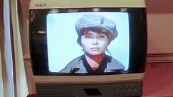 A brief look at the RCA E09525KW futuristic color TV