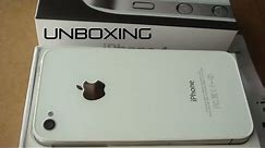 iPhone 4S White 16GB Unboxing & First Look