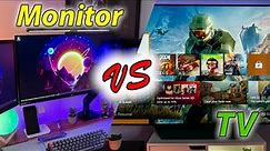 Monitor vs TV for Gaming! Which One is Best for You?