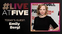 Broadway.com - We're #liveatfive with Emily Bergl talking...
