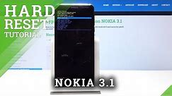 HARD RESET NOKIA 3.1 - Wipe Data / Bypass Screen Lock