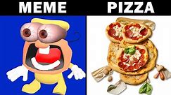 Pizza Tower Meme but All Becomes Pizza