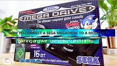 3 Ways To Connect a Sega Mega Drive To a Modern TV - Setup The MegaDrive TV Connection Sega Genesis