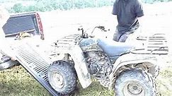 how to load an atv, redneck style
