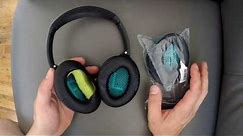 HOW TO - Replace Bose Headphones Ear Pads Cushions QC35 II QC25 QC15 AE2 AE2I AE2w
