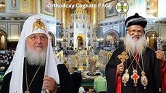 Holy Liturgy by Patriarch Kirill of Moscow and All Russia at Dormition Cathedral in Kremlin
