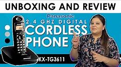 Panasonic KX-TG3611BX Digital Cordless Landline Phone | Unboxing