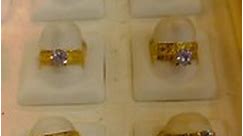 21 carat gold engagement ring - Jocy gold Muscat