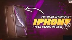 WHY IPHONE XR BEAST FOR GAMING IN 2024?🔥IPHONE XR BGMI/PUBG TEST IN 2024 /New Update Raw gameplay |