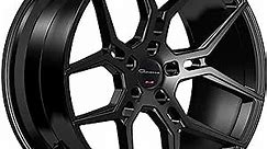 Haleb - 20 Inch Wheels (Set of 4 Rims) - Gloss Black Finish - Fits Most Sedans, Coupes and SUVs - Concave Wheels