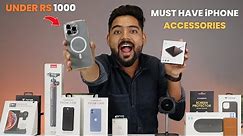 Must Buy iPhone Accessories for iPhone 15 , iPhone 14, iPhone 13 - Under Rs 1000 🔥