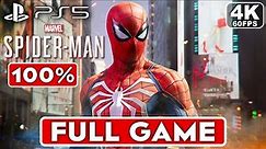 SPIDER-MAN Gameplay Walkthrough Part 1 FULL GAME [4K 60FPS PS5] - No Commentary