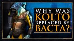 Why did Bacta REPLACE Kolto after KOTOR?
