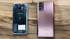 Samsung Galaxy Note 20 vs Samsung Galaxy S7 in 2022
