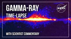 Narrated Tour of Fermi's 14-Year Gamma-Ray Time-Lapse
