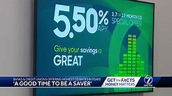 'Good time to be a saver': Local banks tout unusually high CD rates