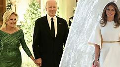 Jill Biden's White House xmas decor a polar opposite to Melania's