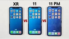 iPhone Xr Vs 11 Vs 11 Pro Max - SPEED TEST 2023 (iOS 16.6)