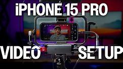iPhone 15 Pro YouTube Setup - So Many Possibilities!