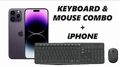 How To Connect Bluetooth Keyboard and Mouse Combo To iPhone with Dongle