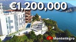 INSIDE a Villa Complex with a Breathtaking Sea View in Budva, Montenegro