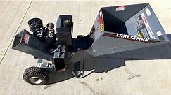 First start in years. Old Craftsman 8 horsepower Briggs and Stratton wood chipper shredder