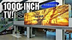 Samsung made a 1000-INCH TV!