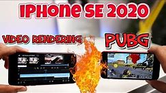 iPhone SE 2020 Pubg Gaming & Video Rendering | Performance Test