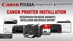 Canon Printer Installation | Online Support | Registration