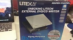 Unboxing LITEON External DVD/CD Writer