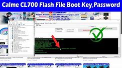 Calme CL700 (SPD6531E) Flash File, Boot Key and Password Unlock