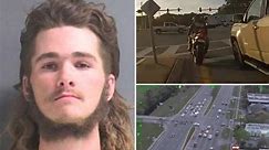 Mulleted motorcyclist with ‘WILL RUN’ license plate leads Florida cops on high-speed chase: ‘Was that s–t fun?’