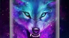 Galaxy Wolf Live Wallpapers Themes
