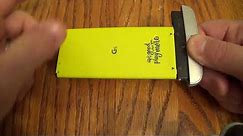 DIY - LG G5 battery replacement. How to Remove and replace the LG G5 battery