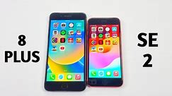 iOS 16.7.2 Vs 17.1.1 SPEED TEST - iPhone Se 2 Vs 8 Plus in 2023 Comparison