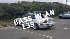 BMW E39 - 6 x 9 Speaker Install - Getting more bass without a subwoofer!!