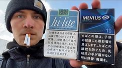 Smoking 2 Japanese Cigarettes at the Same Time to Die