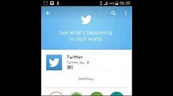 How To Install Twitter For Android