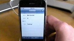 iPhone firmware 2.0 hands-on