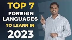 Best Foreign languages to learn in 2023 in India